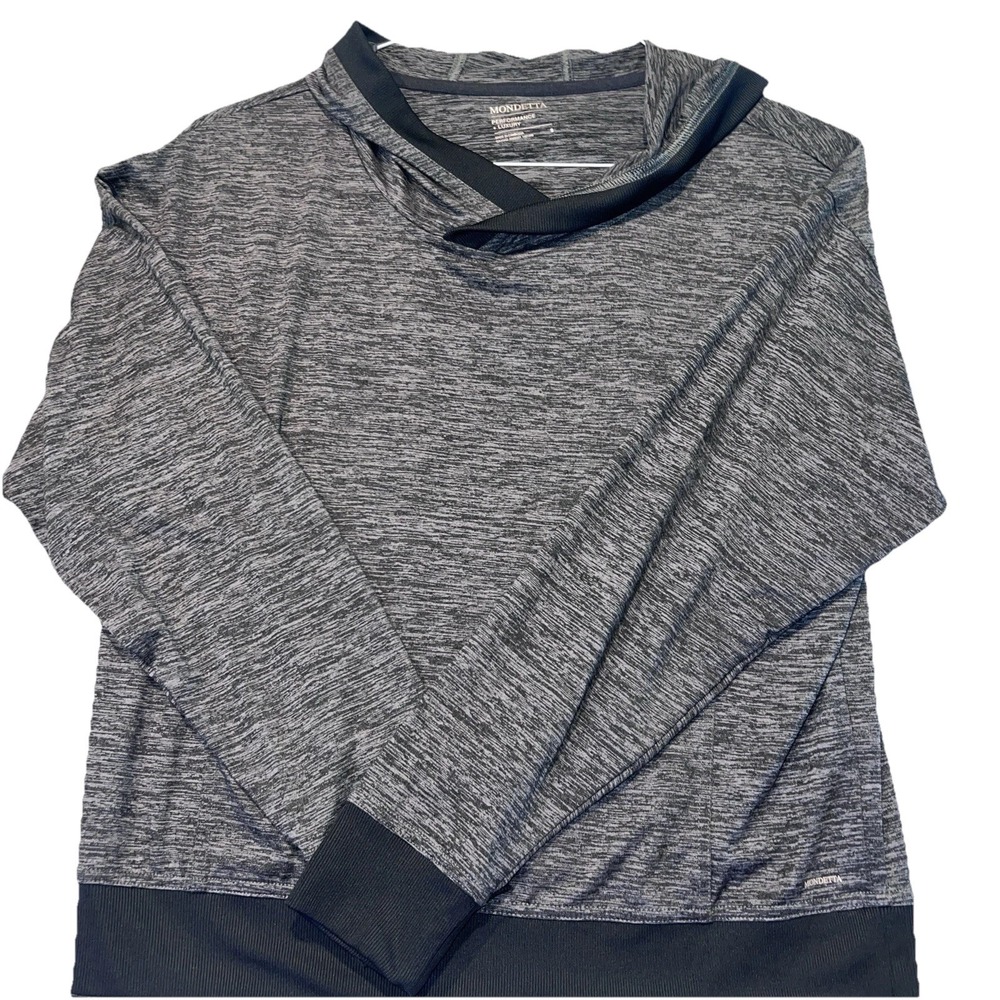 Mondetta Performance Luxury Hooded Yoga Workout Top Womens Small  Hoodie